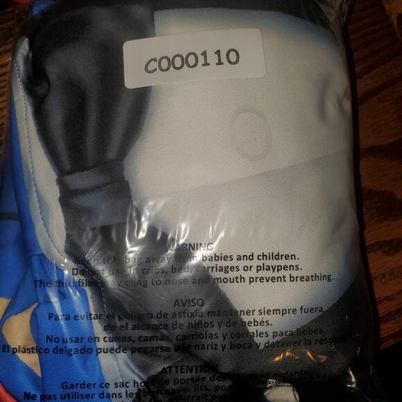 John Hancock Reindeer Christmas Hoodie Blue Men’s XL - Picture 6 of 6